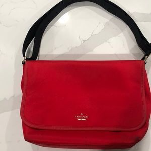 Kate Spade Laptop Bag (Red)